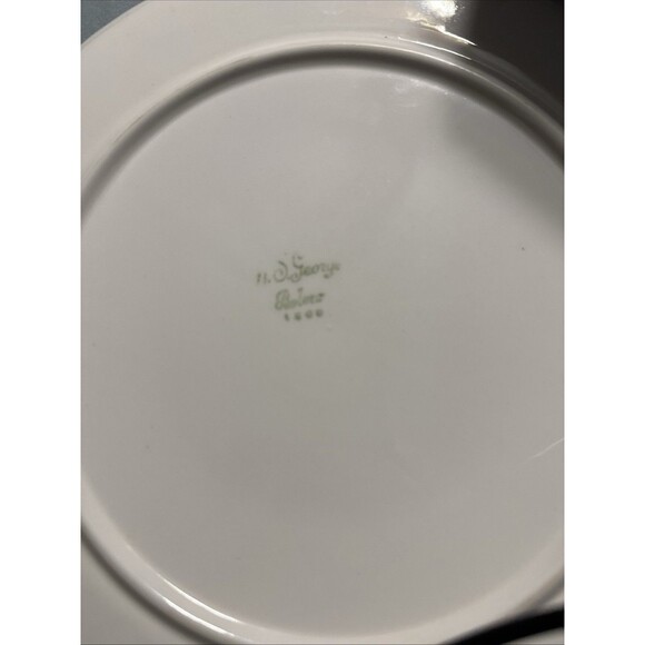 VTG. Chintz Floral Porcelain 1960 China Signed WS George Bolero 10” Dinner Plate - Picture 8 of 8